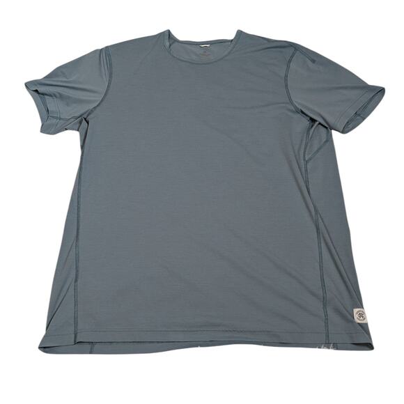 Reigning Champ Performance Mesh Crew Neck T Shirt Green Blue Size XXL - Picture 1 of 4